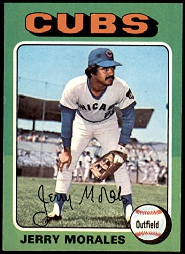 1975 Topps 282 Джери Моралес Чикаго Къбс (Бейзболна картичка) NM+ Къбс