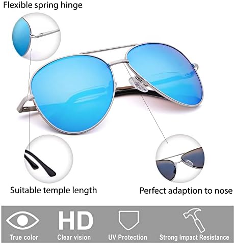 EYEGUARD 2 опаковки бифокальных слънчеви очила за четене, за жени и за мъже със защита от UV400, класически слънчеви очила-авиатори