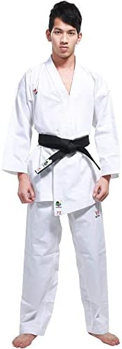 Wesing Karate Kumite Gi Унисекс-форма за карате с Колан, одобрен от WKF