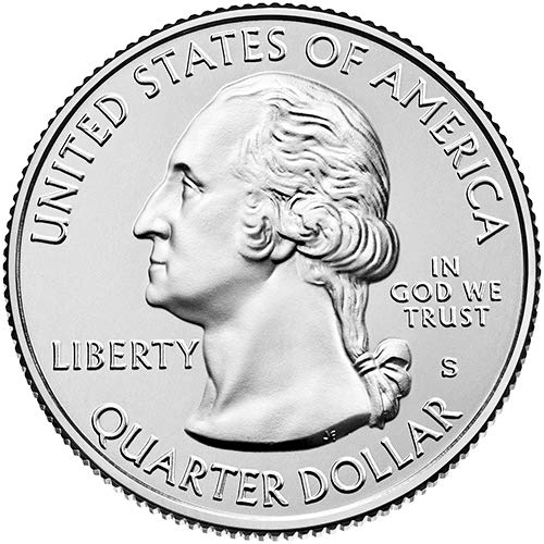 Монетен двор на САЩ 2020 Г., Защитен от прах Марш Билингс, Национален парк Рокфелер, щата Върмонт, NP Quarter GEM Proof