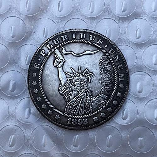 1893 Монета hobo Орел, сребърно покритие Възпоменателна Монета, Копието Криптовалюты, Монета скитник, Никелова Монета, Американска