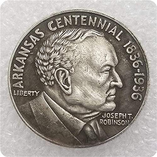 Старинни Занаяти Американски Полдоллара 1936 РОБ Сребърен Долар Възпоменателна Монета Колекция от монети 1577