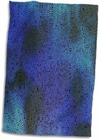 Кърпи 3dRose Florene Contemporary - Asian Purple n Аква (twl-29788-1)