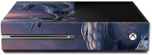 Корица MightySkins, съвместима с Microsoft Xbox One - Dragon Fantasy | Защитно, здрава и уникална Vinyl стикер | Лесно се нанася,