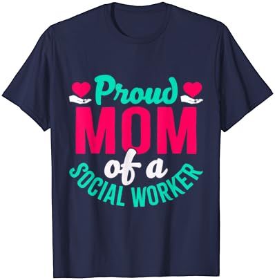 Тениска Гордата майка социален работник