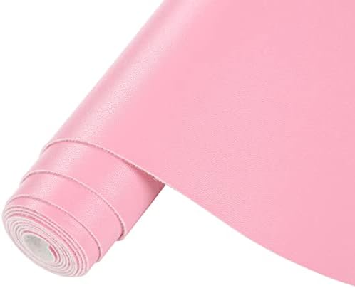 CDY Обикновена Розови Листа от изкуствена кожа 13,8 X 53, Елегантен Ролка от изкуствена кожа, е подходяща за производството на Чанти,