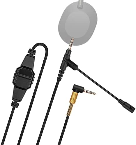 Подмяна на микрофона WH-1000XM4 за безжични слушалки Sony WH-1000XM5, WH-1000XM3, WH1000XM2 с шумопотискане, кабел за микрофон с